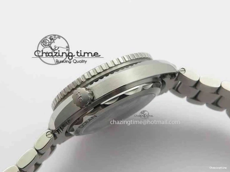 0308 Planet Ocean 2016 43.5mm SS OM 1:1 Best Edition Black Dial On SS Bracelet A Cozy 8162